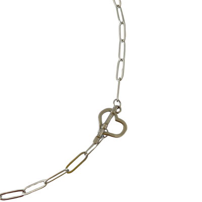 Collar Basic Charm Emma Cupid Plateado