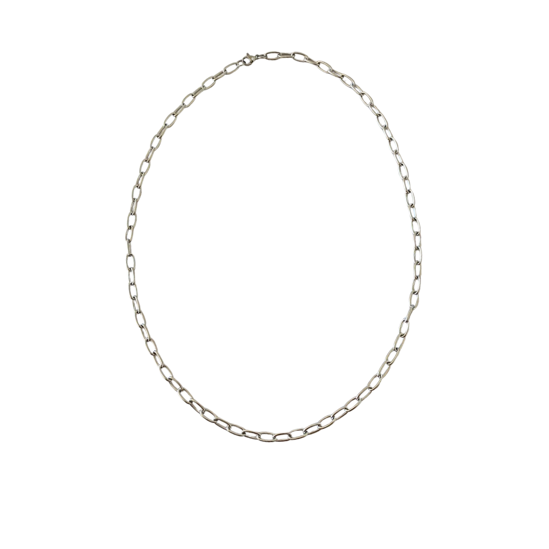 Collar Basic Sarah Plateado