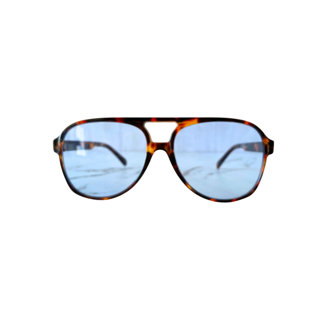 Anteojos Aviator Blue Dream – Carey + Lentes Rosados UV400