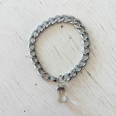 Pulsera Montreal con Cristales Naturales – Elegancia, Protección y Energía