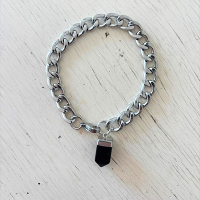 Pulsera Montreal con Cristales Naturales – Elegancia, Protección y Energía