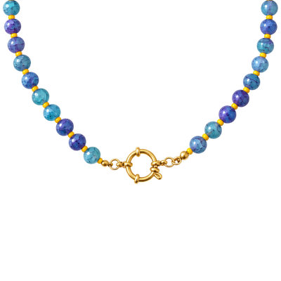 Collar de Cristales Colores Handmade | Personalizable con Charms