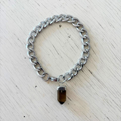 Pulsera Montreal con Cristales Naturales – Elegancia, Protección y Energía