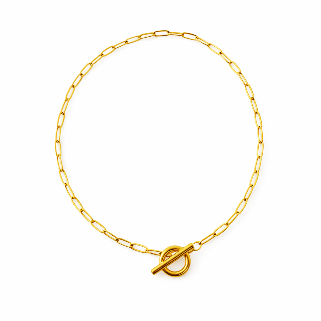 Collar Basic Charm Emma Timon SImple Dorado