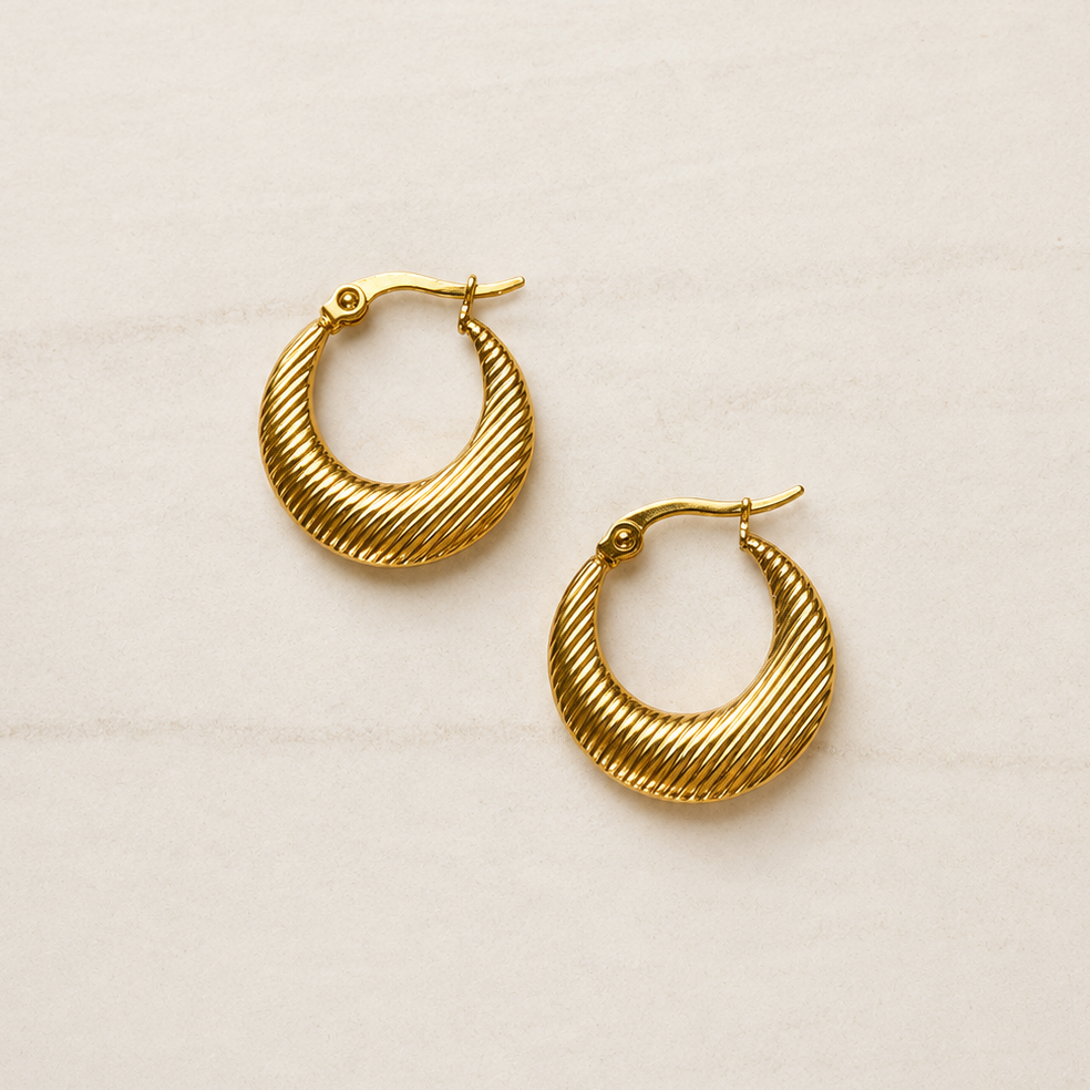 Aros Argollas Riviera Gold