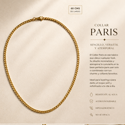 Collar Basic Paris Dorado