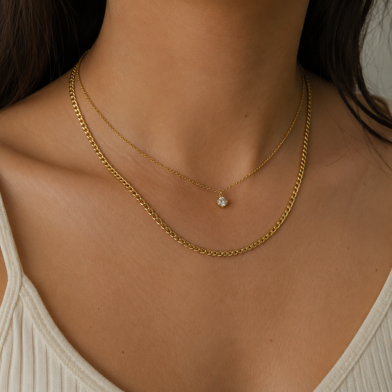 Collar Basic Paris Dorado