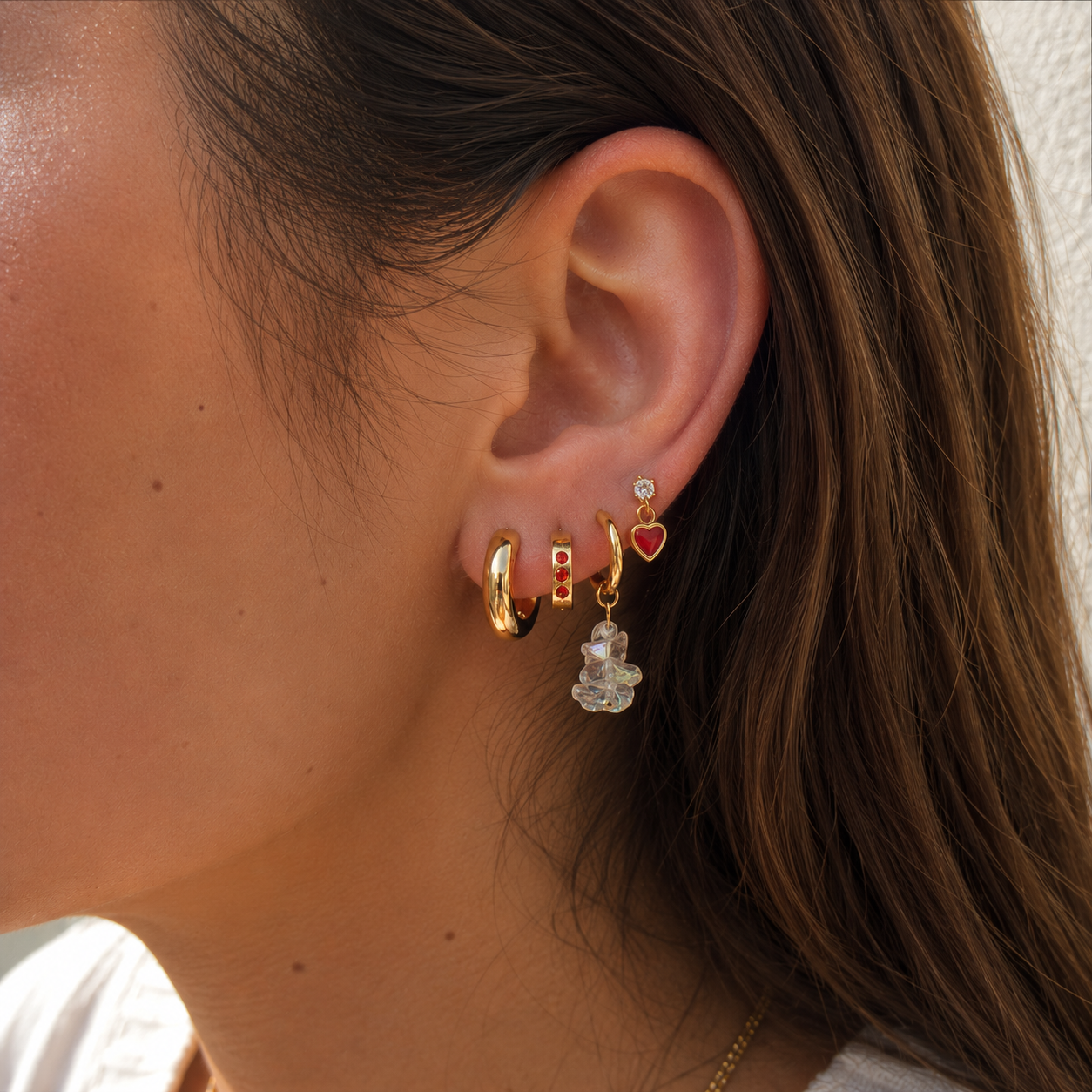 Aros Argolla Set Emperatriz