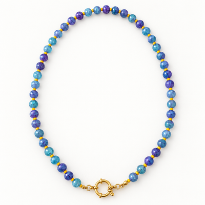 Collar de Cristales Colores Handmade | Personalizable con Charms