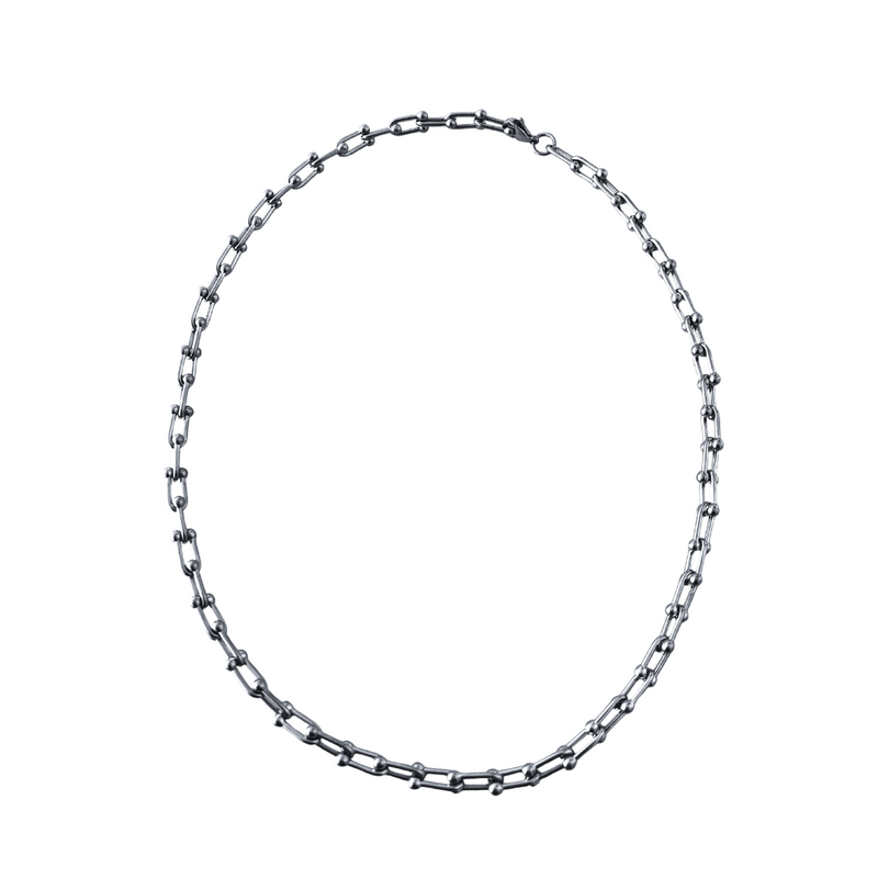 Collar Chunky Volka Plateado