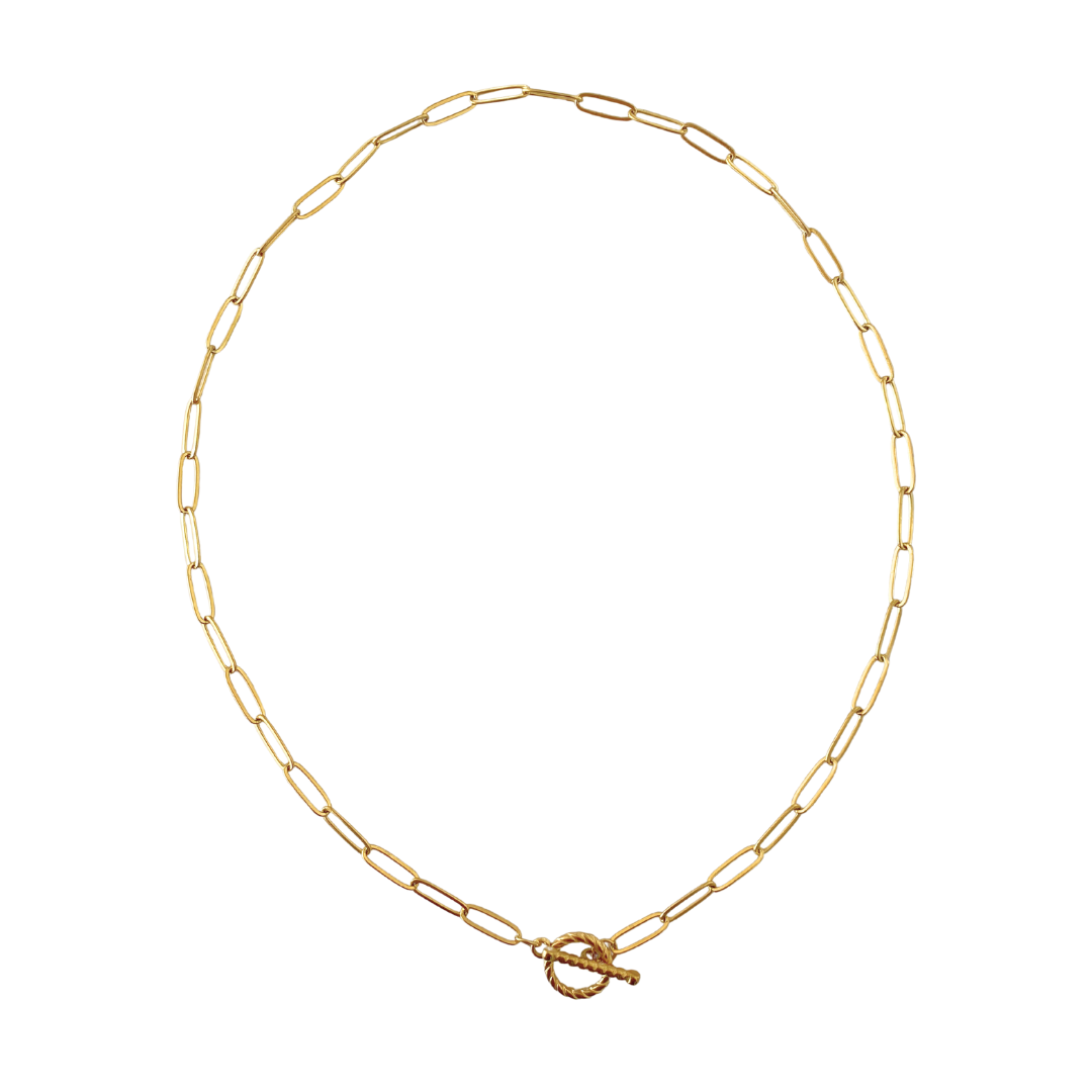 Collar Basic Charm Emma Timon Barroco Dorado
