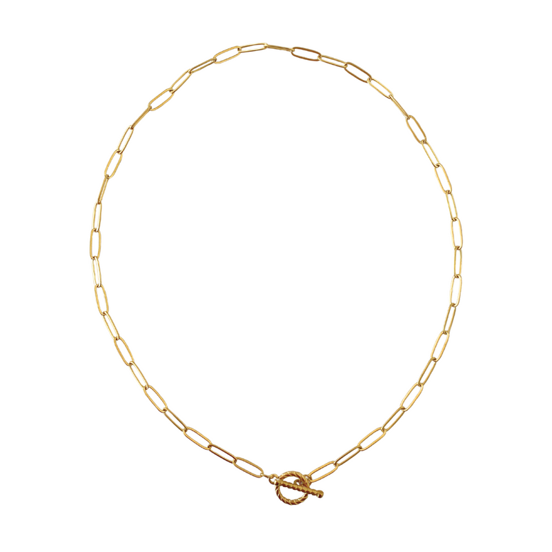 Collar Basic Charm Emma Timon Barroco Dorado