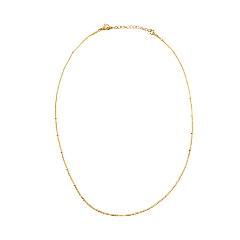 Collar Mia Dorado Libre de Níquel