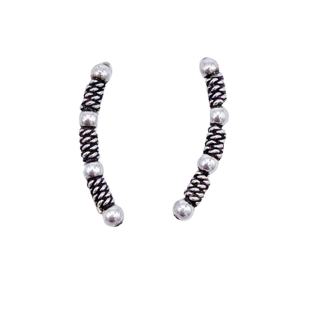 Aro Trepador 4 Esferas Lineal Plata - La Fábrica Store