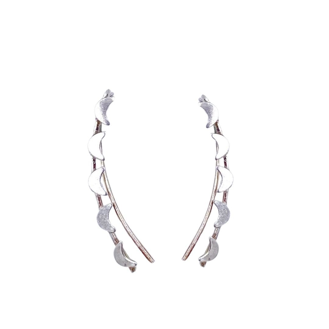 Aro Trepador Lunitas Plata - La Fábrica Store