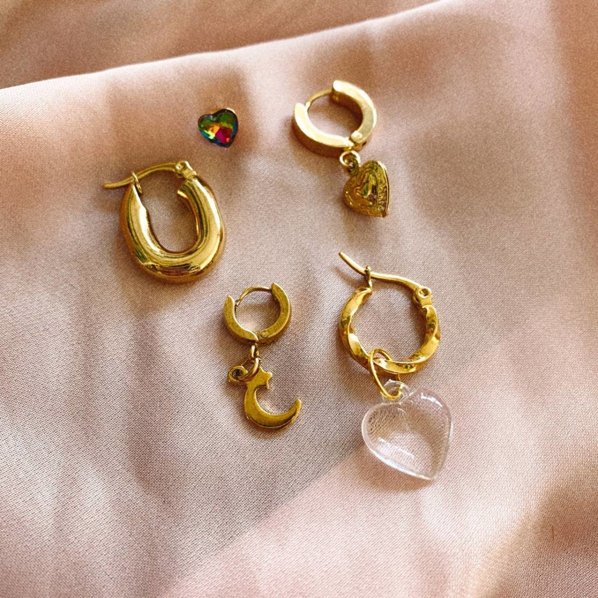 Aros Argolla Set Bombom - La Fábrica Store (6611445579838)