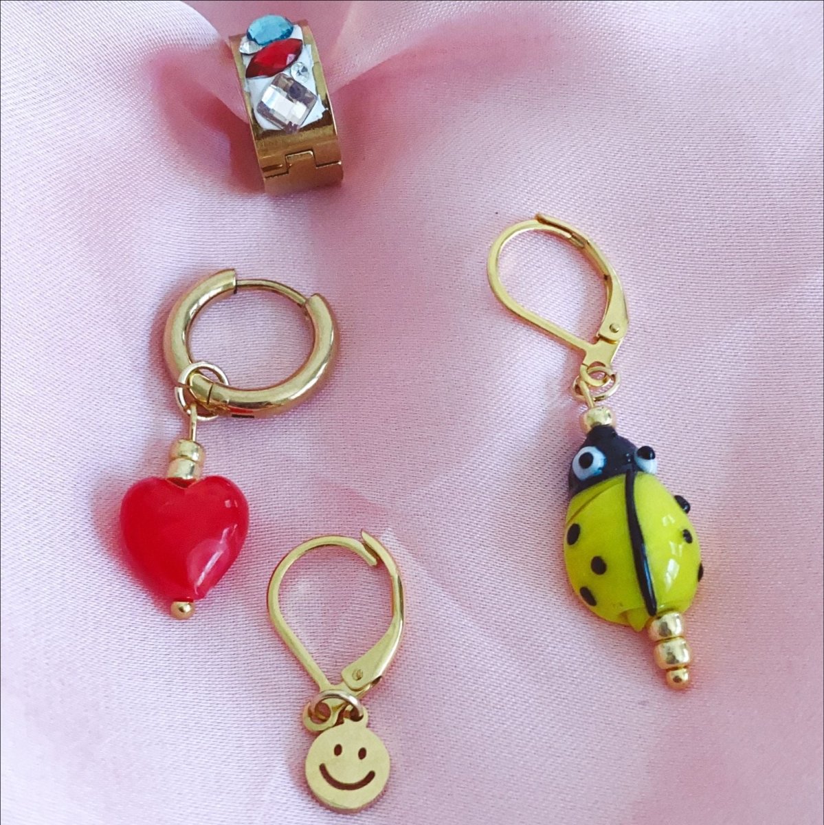 Aros Argolla Set Chinita - La Fábrica Store (6766486880318)