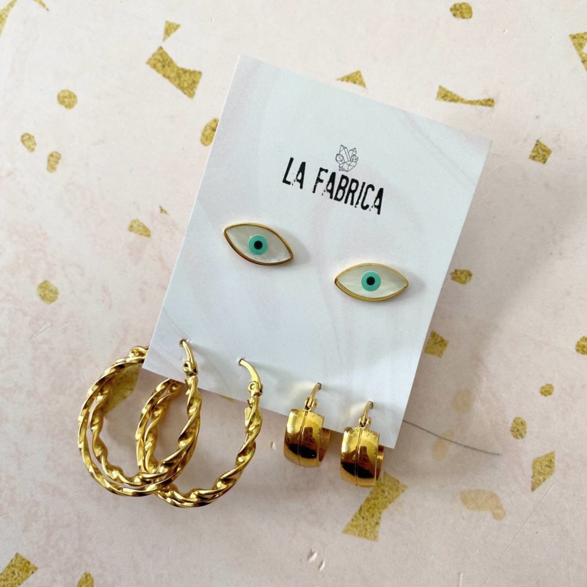 Aros Argolla Set Cleopatra - La Fábrica Store (4815282896958)