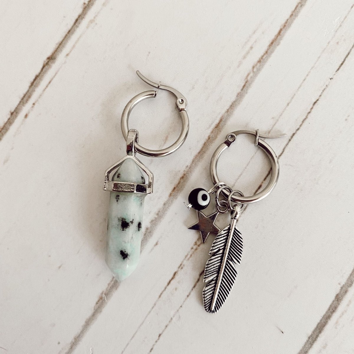 Aros Soy Poderosa Pluma - La Fábrica Store (4768572342334)