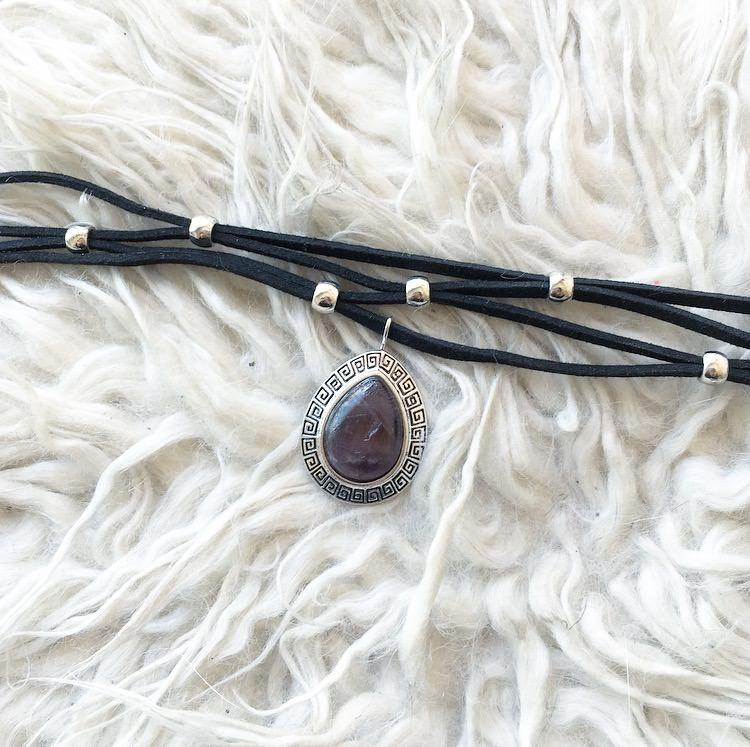 Choker Medusa Amatista