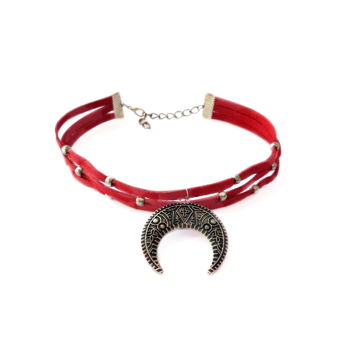 Choker Toro Red - La Fábrica Store (6946350530622)