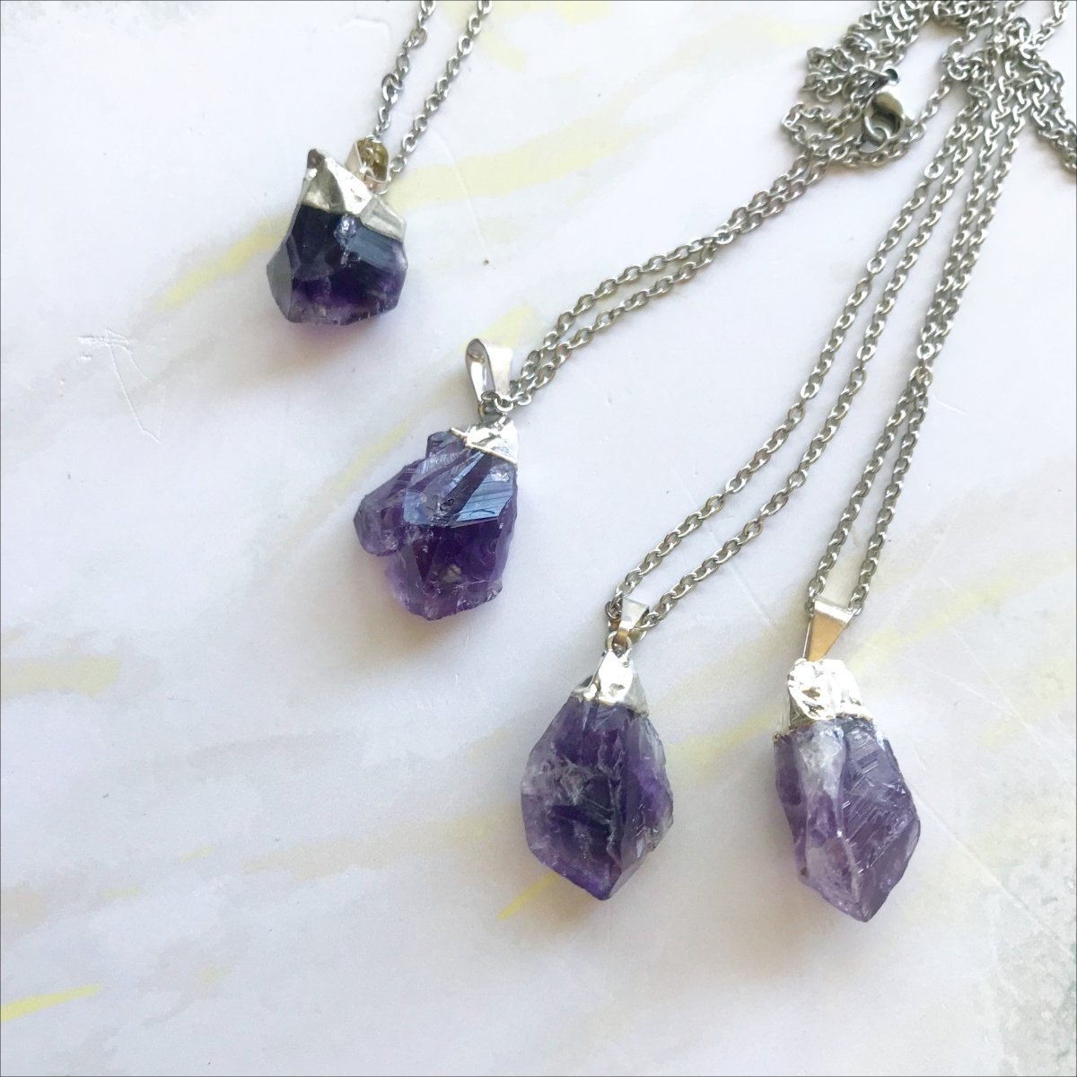 Collar Cinderella Amatista - La Fábrica Store (4781694779454)