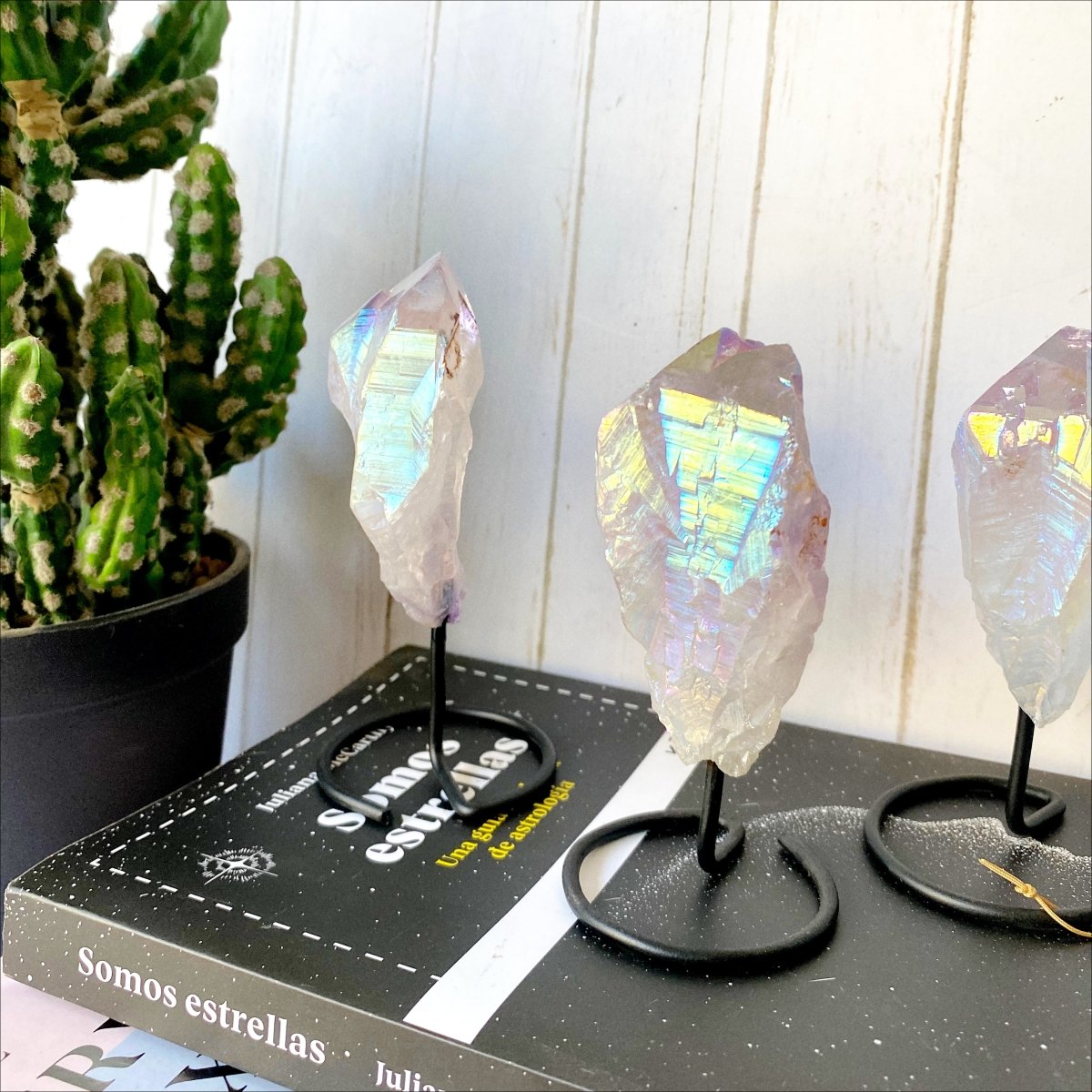 Piedra Deco Cuarzo Arcoiris