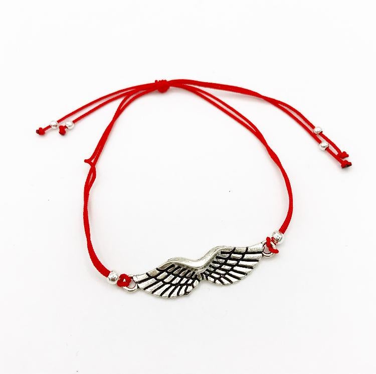 Pulsera ProteccióN Alas Hilo - La Fábrica Store (4360187904062)
