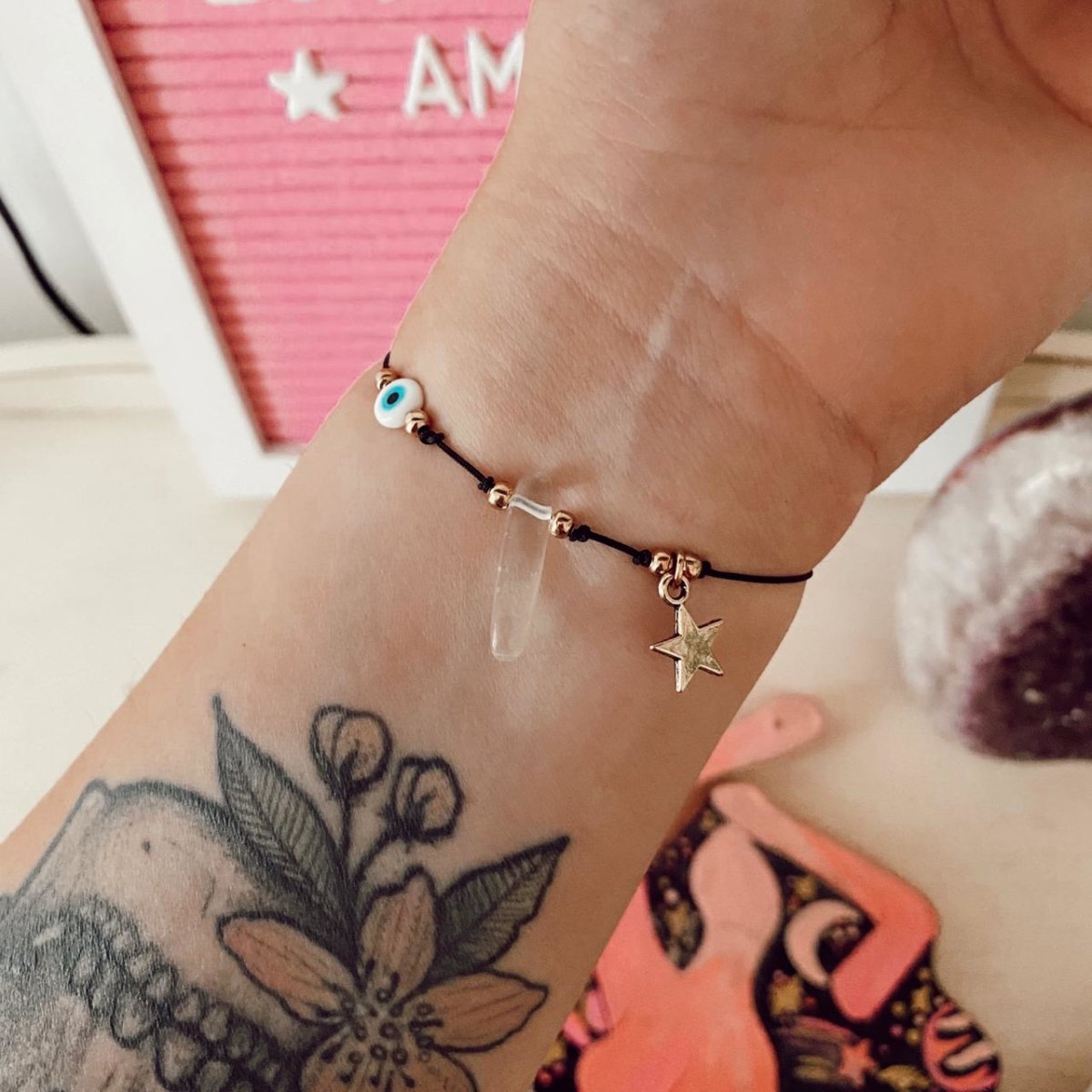 Pulsera Talisman Cuarzo Lover - La Fábrica Store (4817213849662)